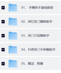 【虚拟资源】各种舞蹈教程合集